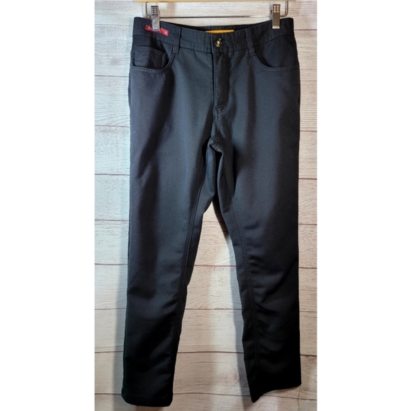 Enzo Tovare Mens Albert- 1 Jeans Pants Black Size 30 Slim Modern Quiet Luxury - Picture 1 of 10